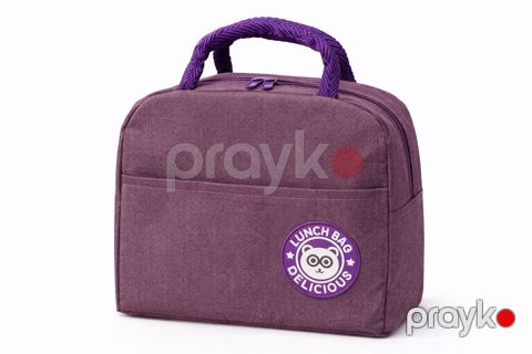 Termoçanta OFS-2002 oksford/alminium folqa, bənövşəyi, 22x24 sm — Bakı