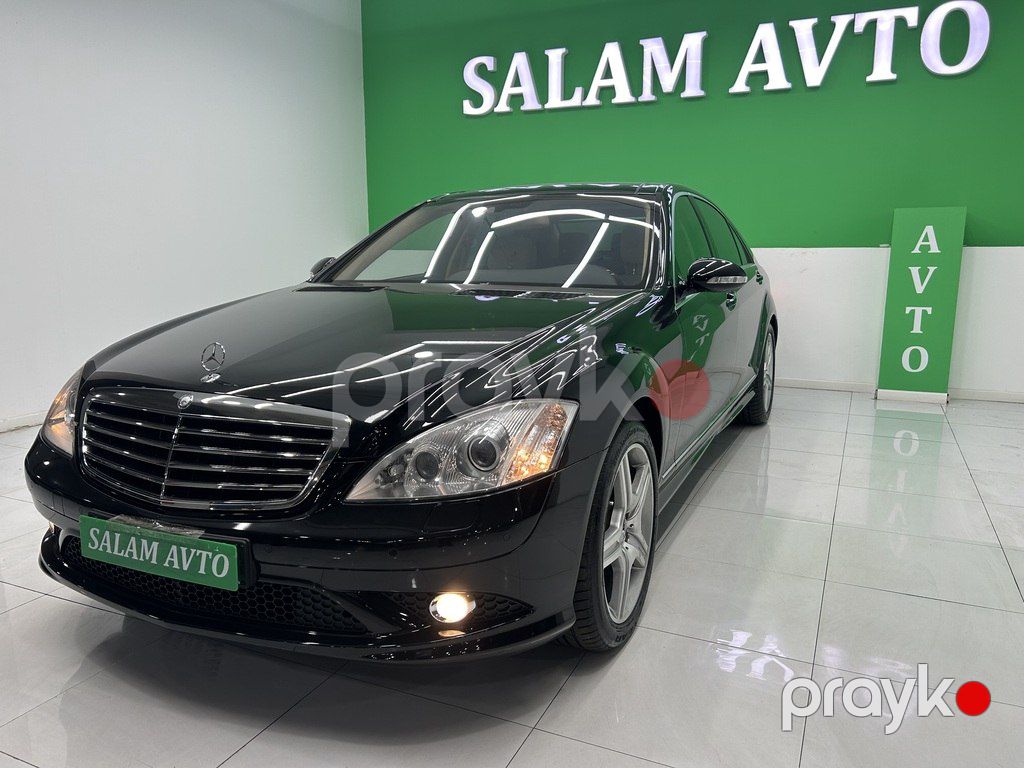 Mercedes S 350, 3.5 L, 2008 il, 80 900 km — Avtomobillər, Bakı (3)