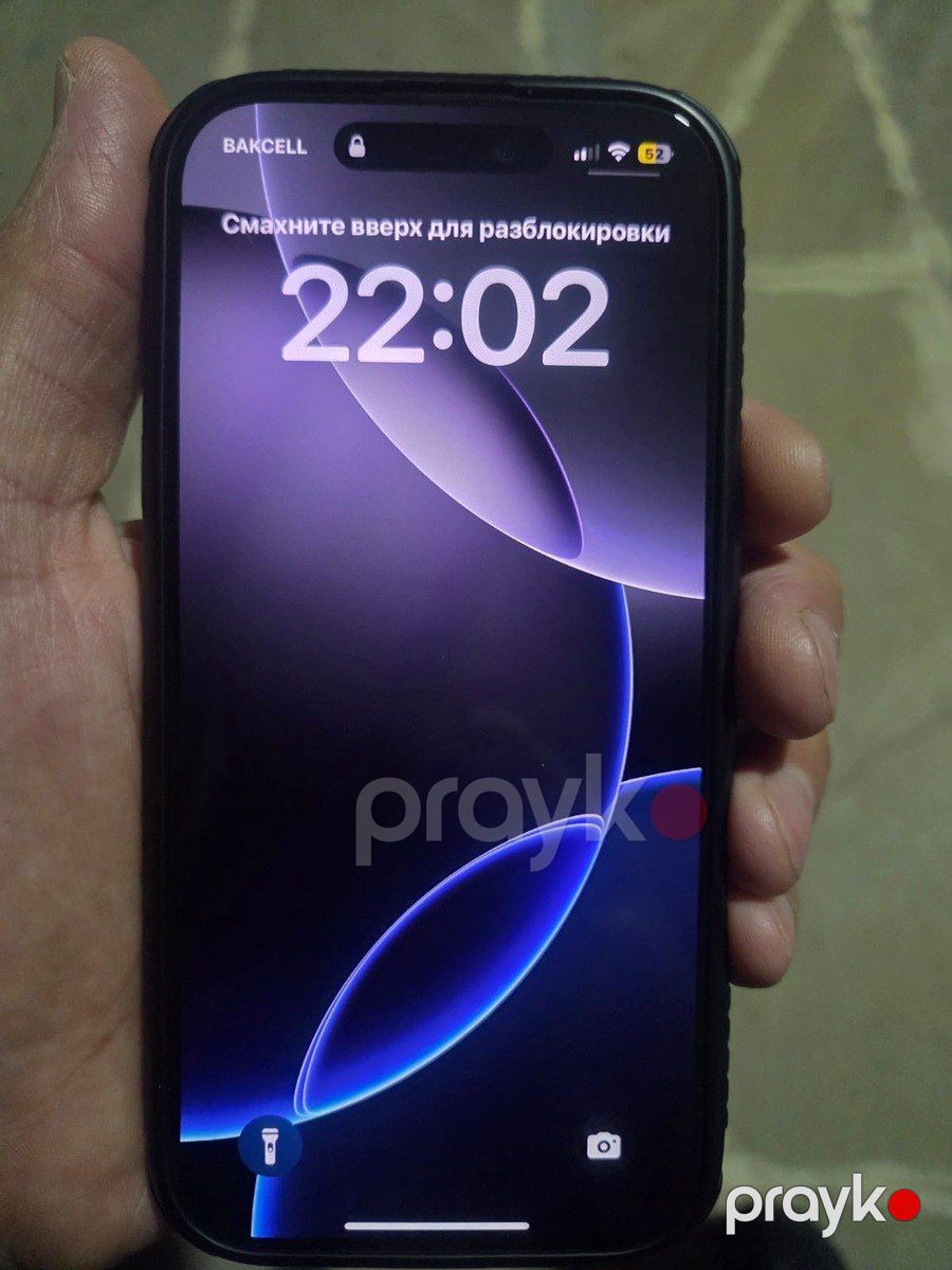 Apple iPhone 16 Pro Black Titanium 256GB/8GB — Smartfonlar, Bakı (2)