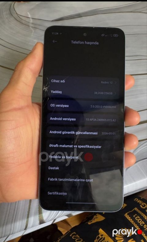 Xiaomi Redmi 12 Sky Blue 256GB/8GB — Şəki