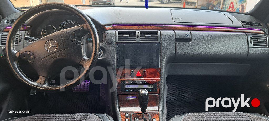 Mercedes E 320, 3.2 L, 2000 il, 298 000 km — Avtomobillər, Bakı (6)