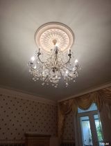 Çılçıraq, 10 və daha çox lampa, Xrustal — Cefer