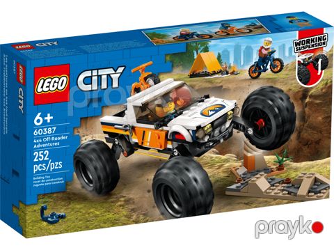 Konstruktor Lego City 4x4 Off-Roader Adventures 60387 — Bakı