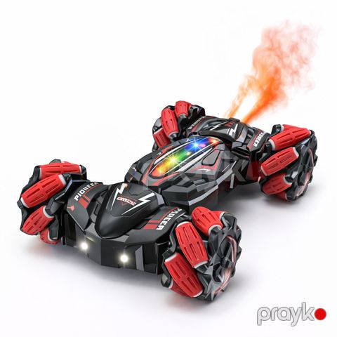 Radio ilə idarə olunan maşın Sidesway Stunt Car, 5-7 yaş, qara — Bakı