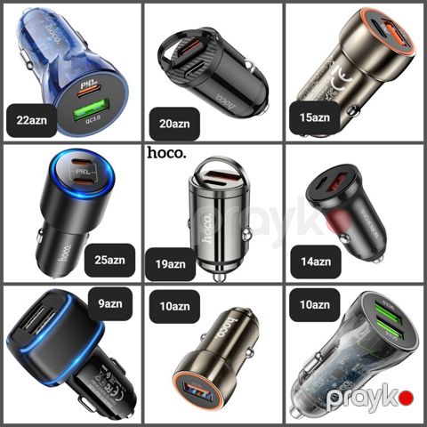 Avto adapter "Hoco" — Bakı