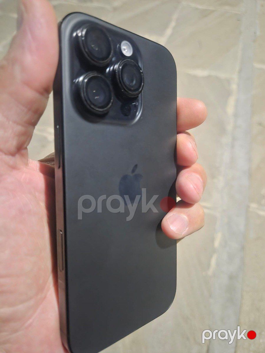 Apple iPhone 16 Pro Black Titanium 256GB/8GB — Smartfonlar, Bakı (3)