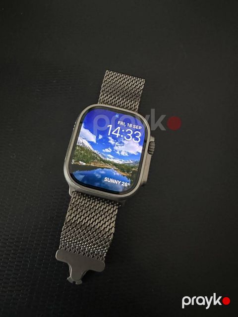 Apple watch Ultra 3 titanium