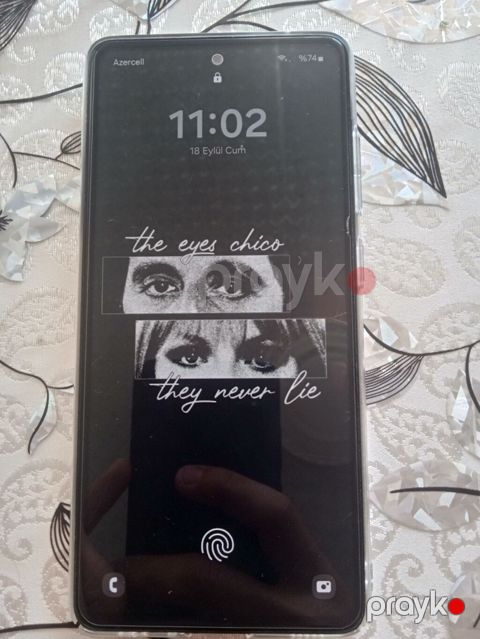 Samsung Galaxy A52s 5G, 128 GB, rəng - Mavi, Barmaq izi — Xaçmaz