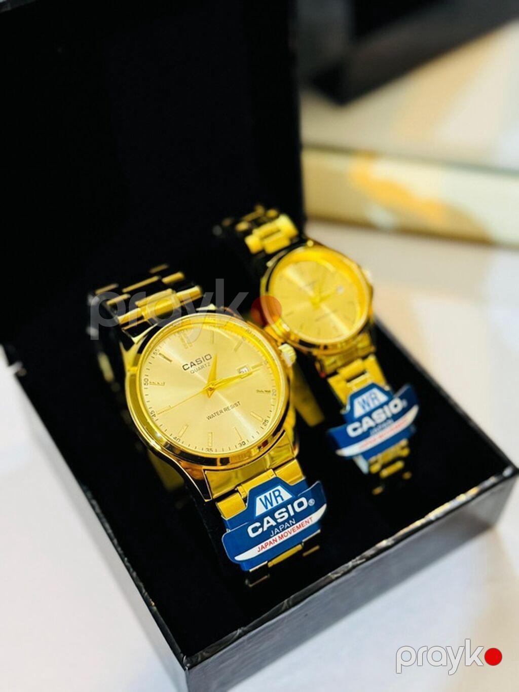 Casio cütlük qol saatları – hədiyyə qutusunda - Brend: Casio (Japan — Qol saatları, Bakı (3)
