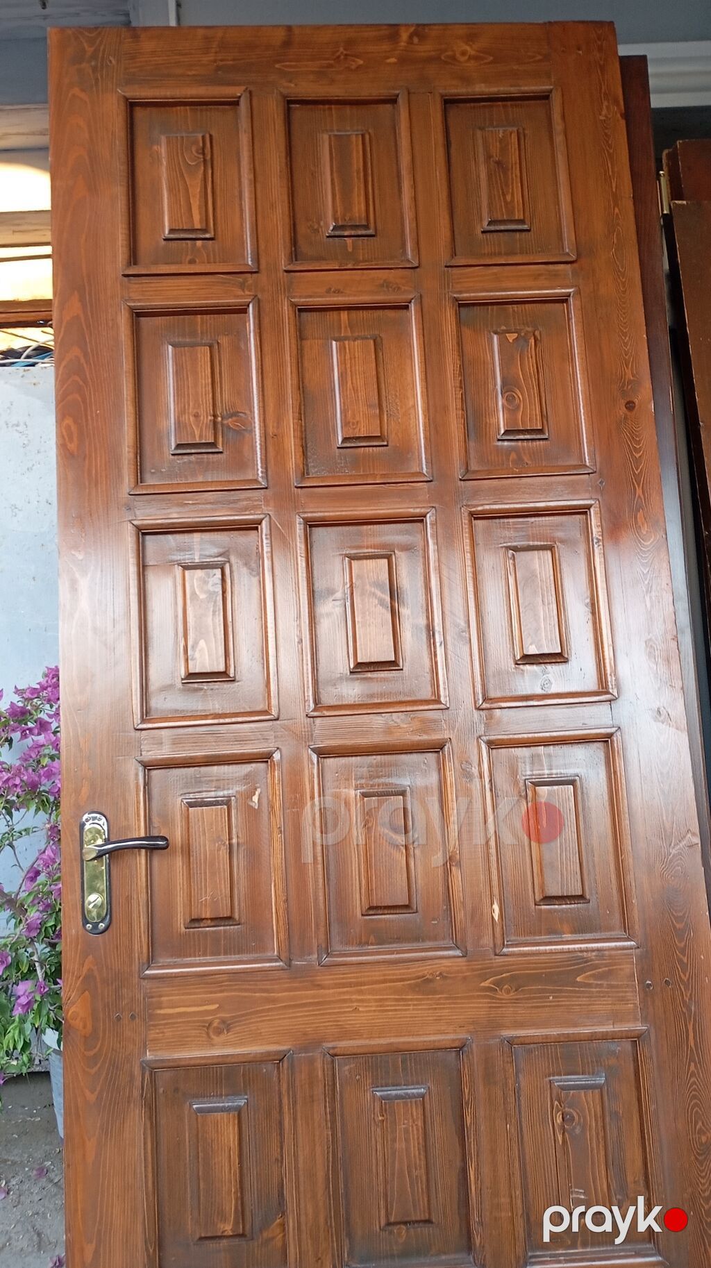 Əla keyfiyyətli qalib taxta giriş qapıları və qutu dəstləri 0507680071 — Pəncərələr, qapılar, balkonlar, Digah (2)
