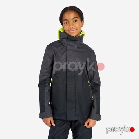 Qızlar üçün yüngül gödəkçə Decathlon 8841588, boz, poliester, ölçü 7-8 yaş — Bakı