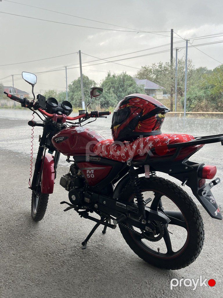 Tufan M50, 50 sm3, 2024 il, 14 000 km — Motosikletlər, Bakı (2)