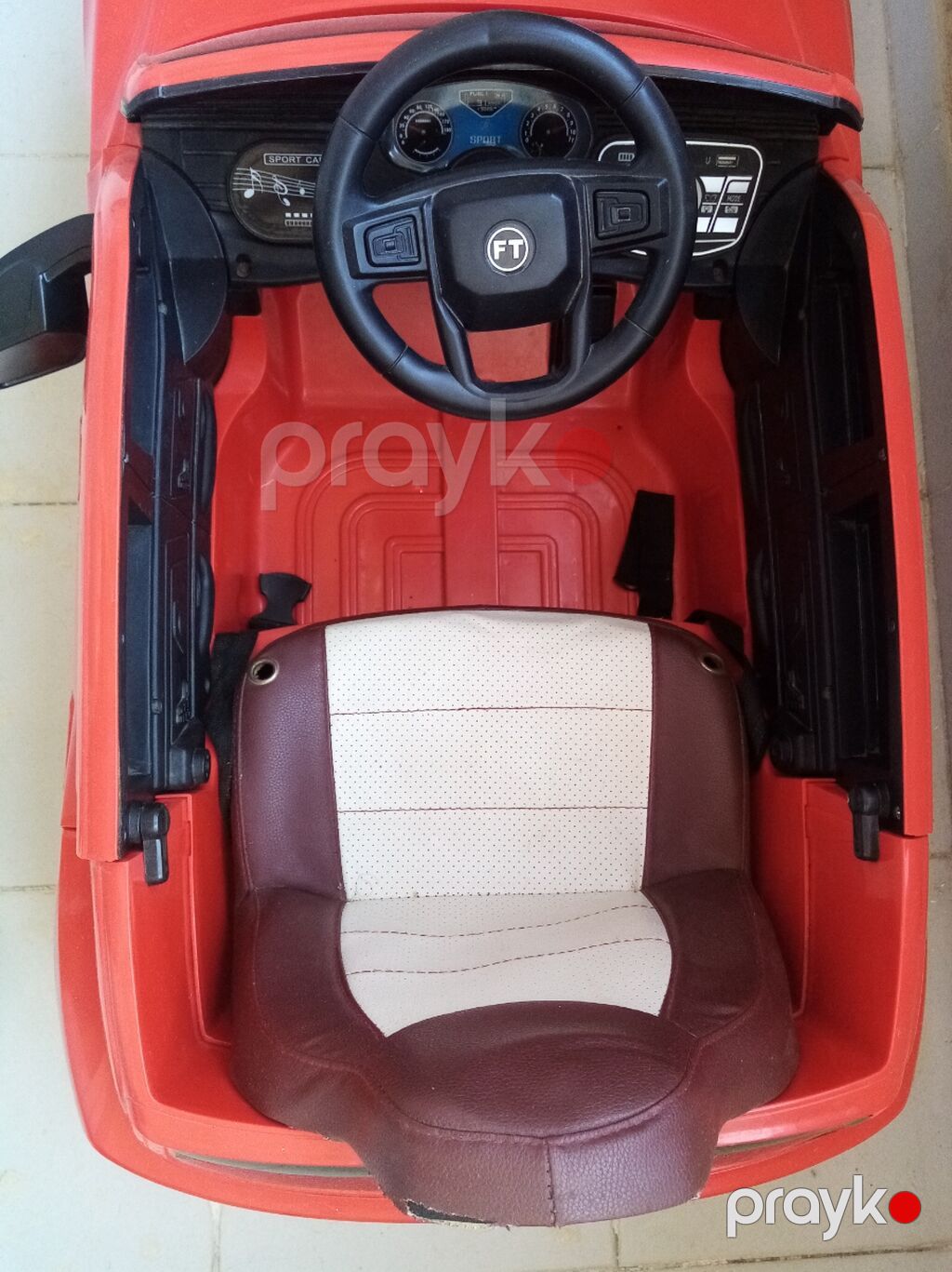 Uşaq üçün elektrikli minik maşını – qırmızı SUV dizaynı cox az — Uşaq avtomobilləri, Bakı (5)