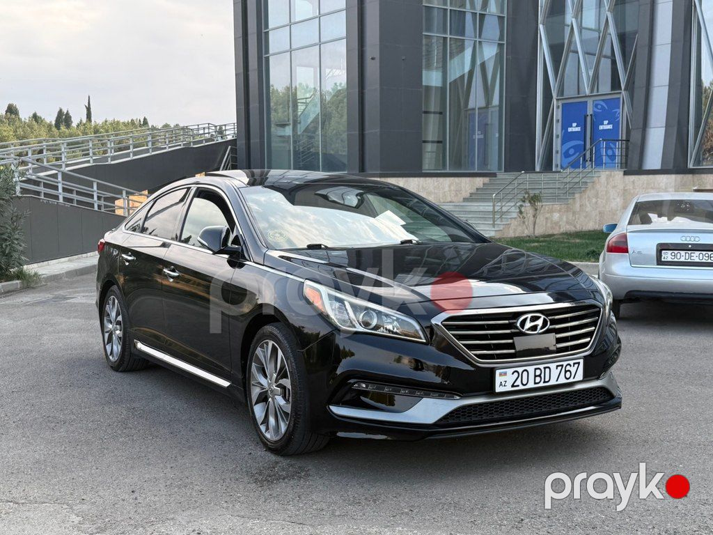 Hyundai Sonata, 2.0 L, 2015 il, 159 647 km — Avtomobillər, Gəncə (3)