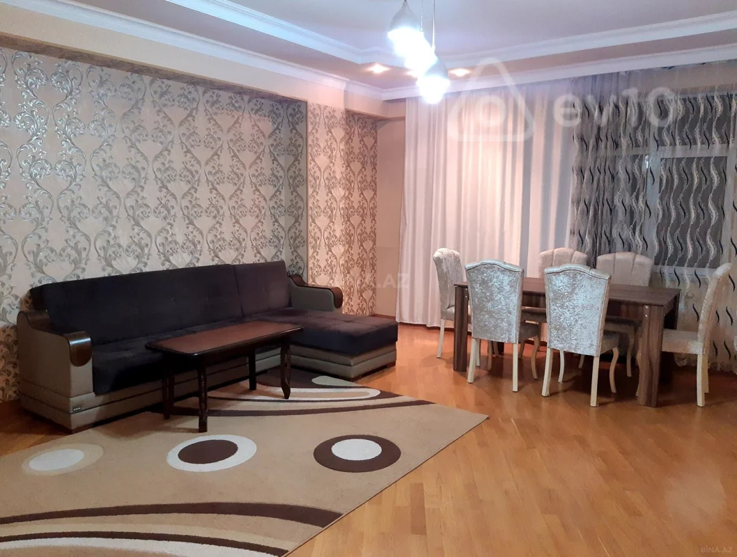 3 otaqlı mənzil, 110 m², İdeal mtk — kirayə — Mənzil, Bakı (5)