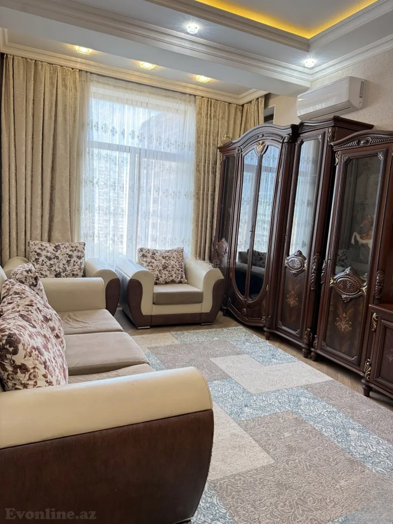 Kirayə verilir 3 otaqlı Mənzil Yeni tikili 110 m² Bakı, Nərimanov r., Nəriman Nərimanov m — Mənzil, Bakı (3)