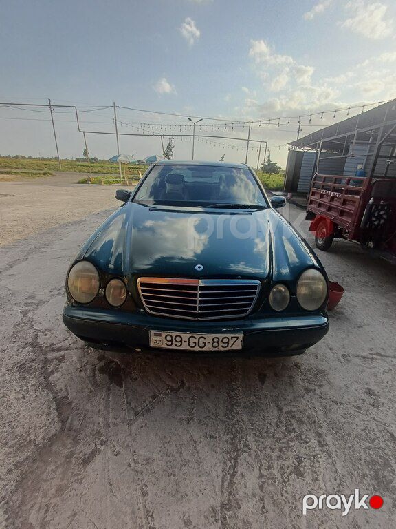 Mercedes E 220, 2.2 L, 2001 il, 352 000 km — Avtomobillər, Biləsuvar (4)