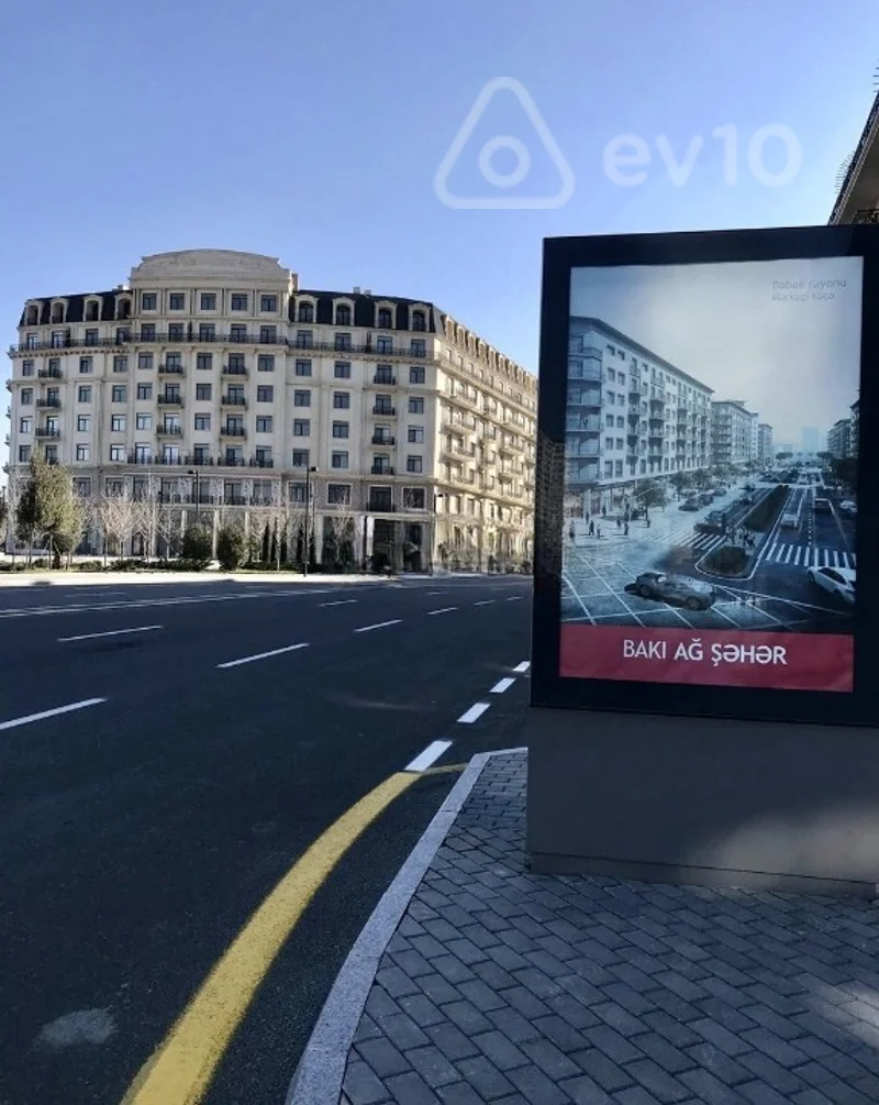 3 otaqlı mənzil, 147 m², Ağ Şəhər. Mərkəzi bulvar küçəsi Renessans-El — kirayə — Mənzil, Bakı (8)