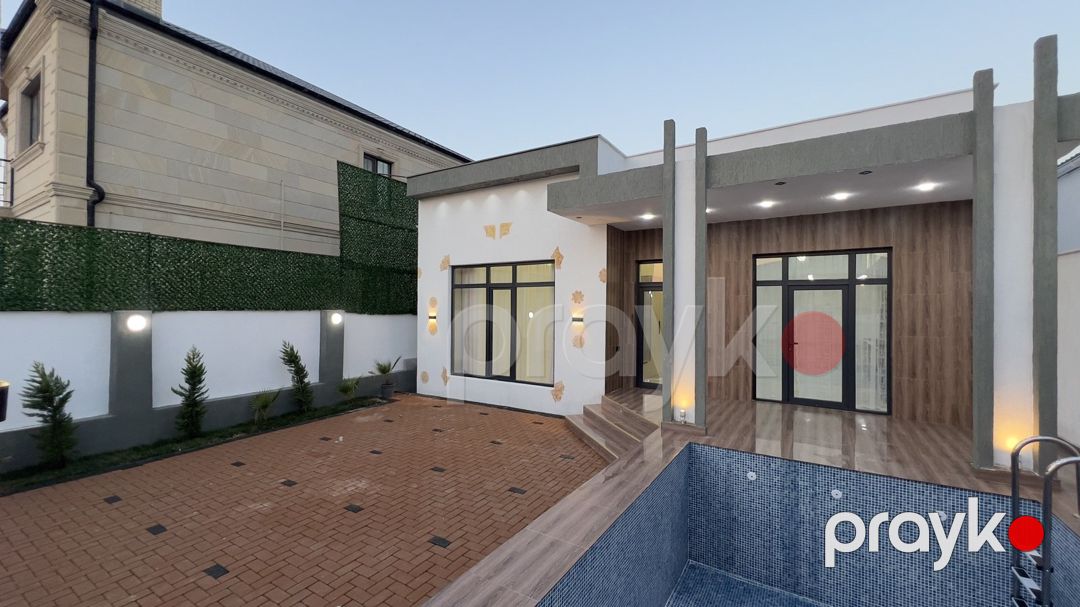 Satılır 4 otaqlı həyət evi/bağ evi 130 m² — Ev, villa, Bakı (2)