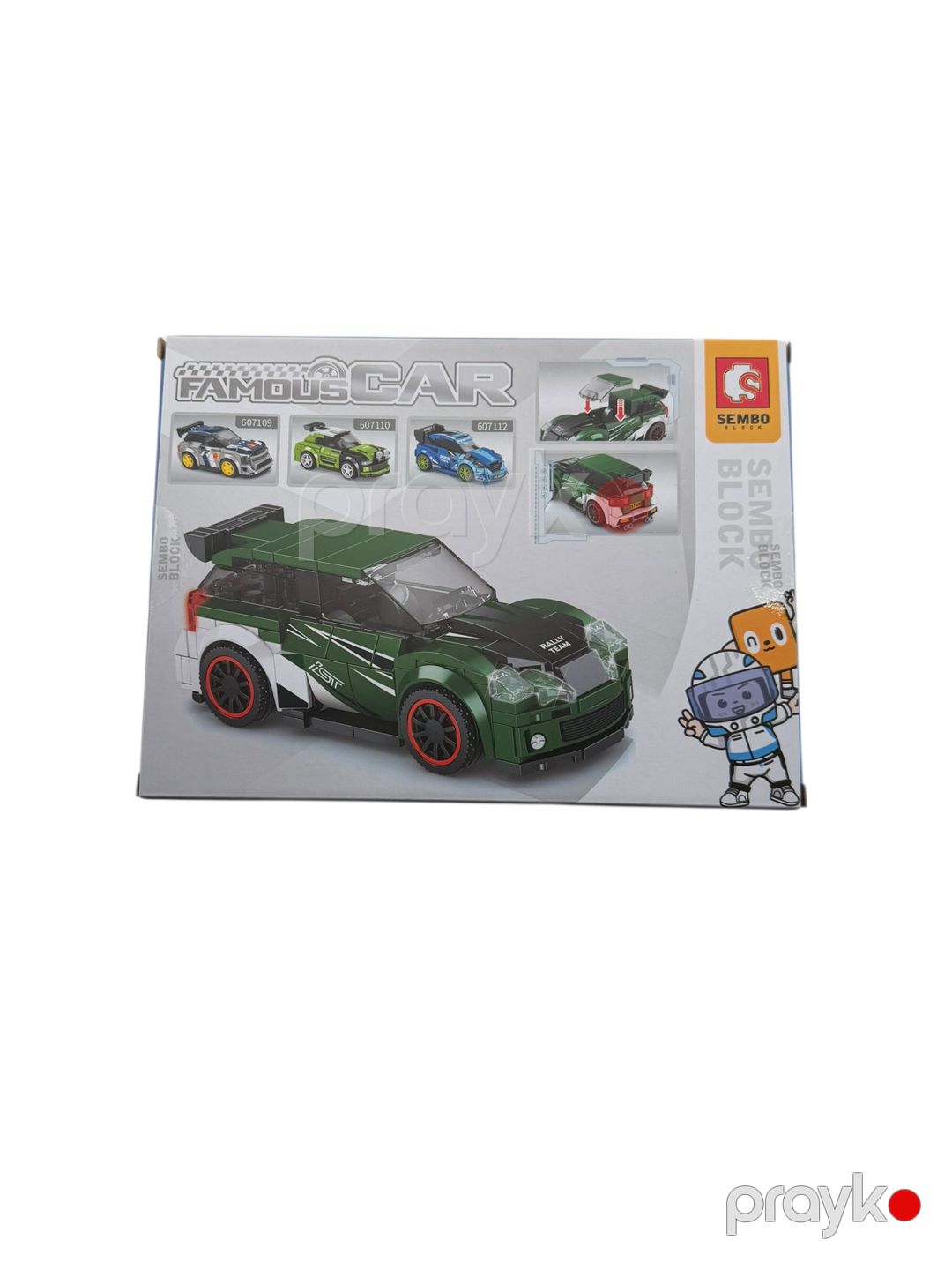Blok konstruktor Famous Car Sembo, 6+ yaş, 204 element — Mallar, Bakı (2)
