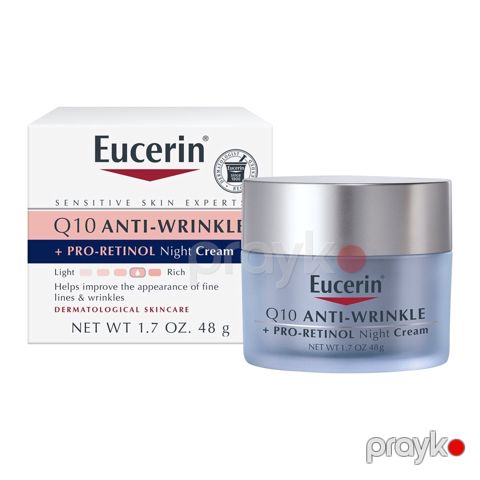 Üz üçün gecə kremi Eucerin Q10 Anti-Wrinkle + Pro-Retinol 48 q — Bakı