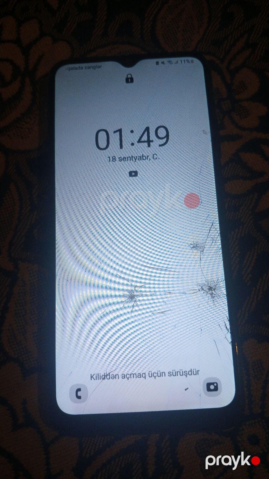 Samsung Galaxy A02 S, rəng - Mavi, Qırıq — Samsung, Lənkəran (3)