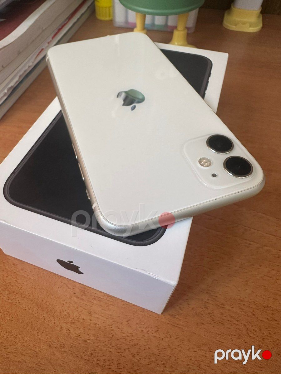 Apple iPhone 11 White 64GB/4GB — Smartfonlar, Bakı (3)
