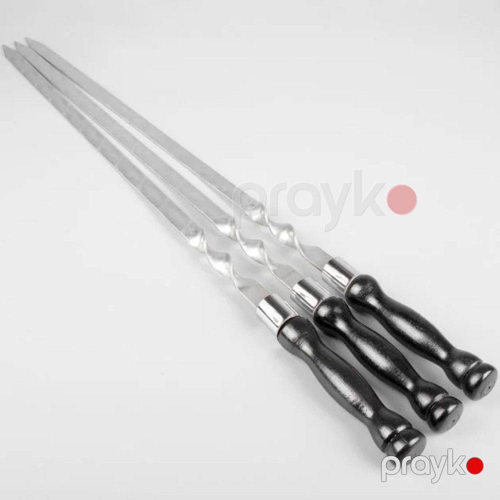 Şiş dəsti IL-2356 1 əd, qara tutacaqlı, 70x1.5 sm — Mallar, Bakı (2)