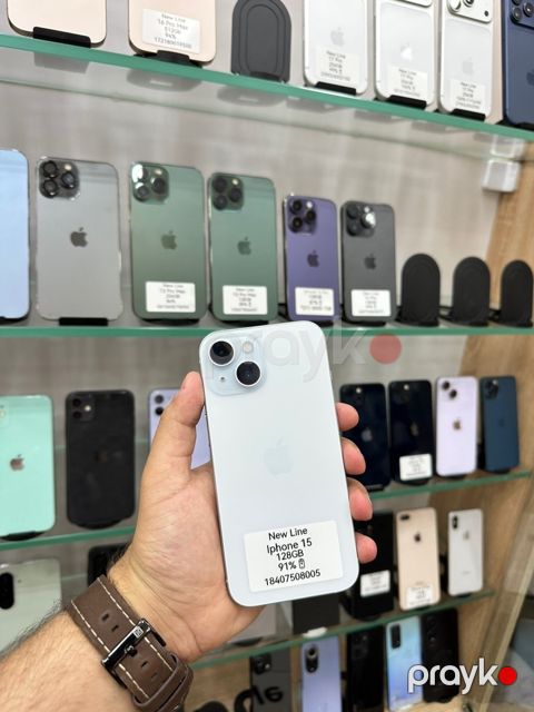 Apple iPhone 15 Blue 128GB/6GB — Bakı