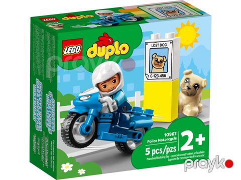 Konstruktor Lego Duplo Police Motorcycle 10967 — Bakı