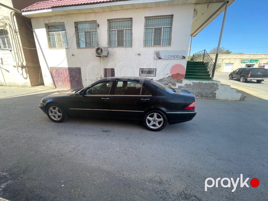 Mercedes S 320, 3.2 L, 1999 il, 311 000 km — Avtomobillər, Bakı (7)