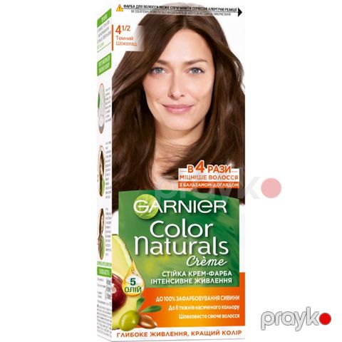 Saç boyası Garnier Color Naturals 41.2 Tünd şokolad 110 ml — Bakı
