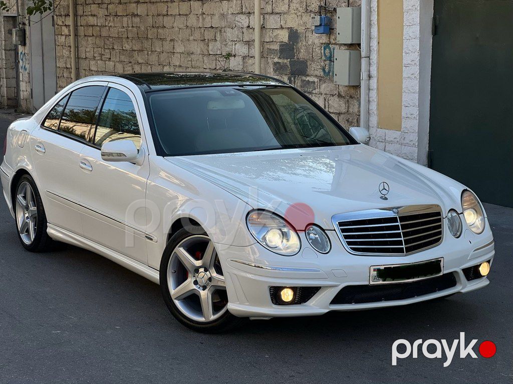 Mercedes E 320, 3.2 L, 2005 il, 324 000 km — Avtomobillər, Bakı (7)