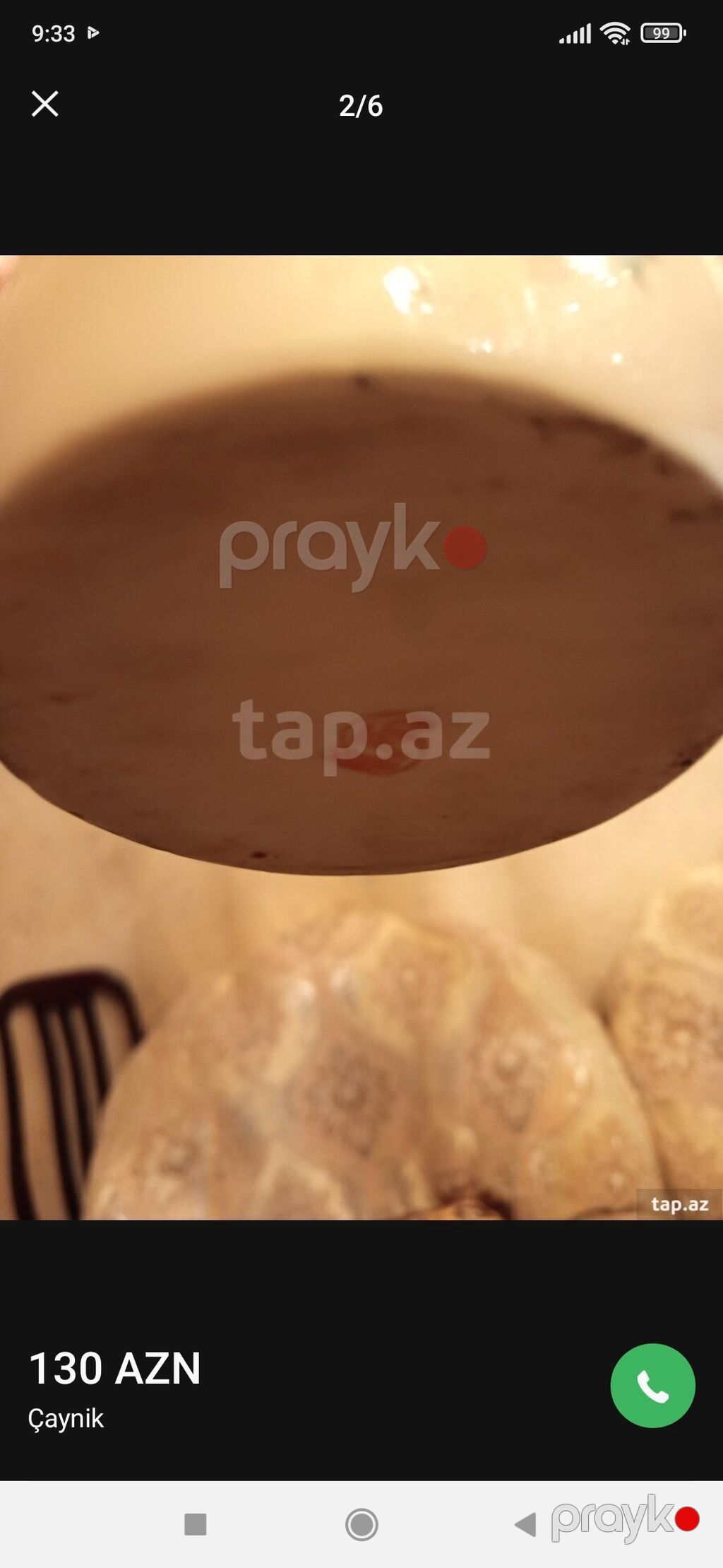 Yeni, rəng - Ağ, Dəm caydanı, Farfor, 2,5 bucket volume l, Ssri — Çaynikler və qəhvə qabları, Sumqayıt (3)