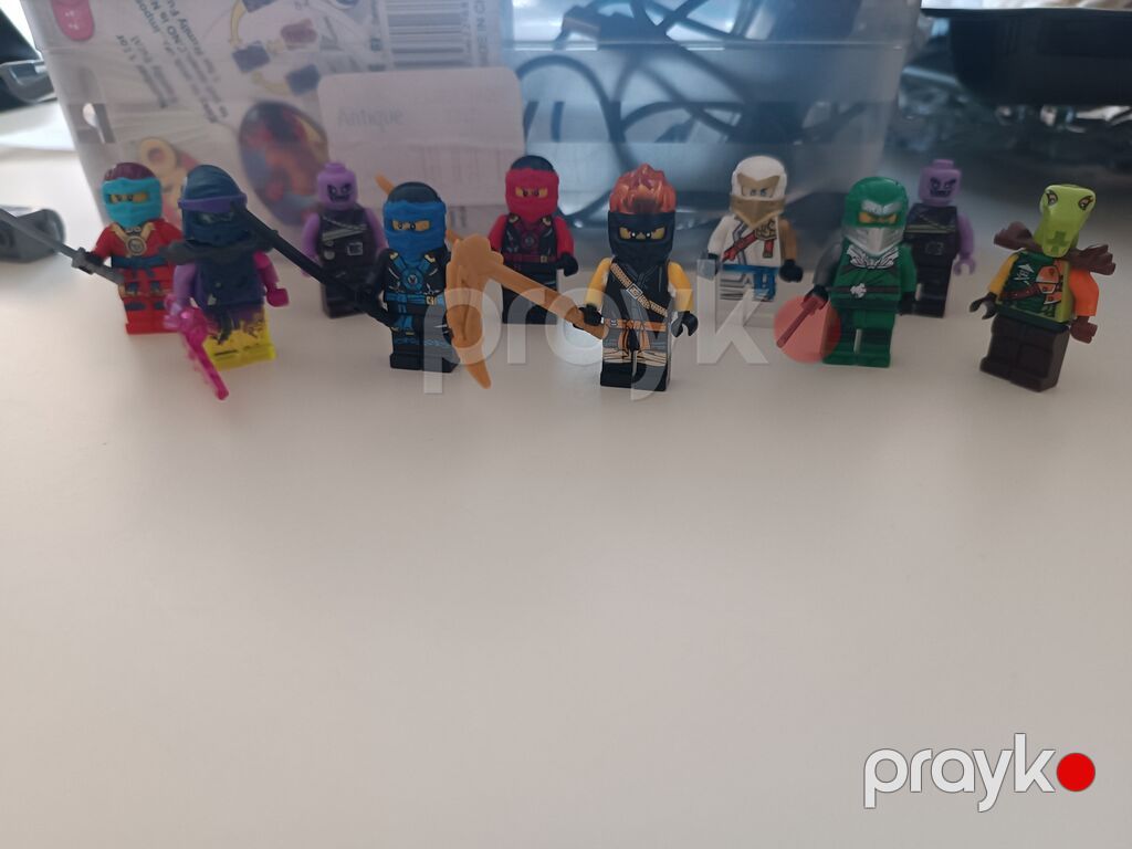 Lego minifiqur dəsti – Ninjago mövzusu - Ümumi say: 10+ minifiqur — Oyuncaq figuraları, Bakı (2)