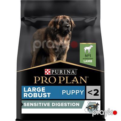 Quru yem Purina Pro Plan Large Robust Puppy böyük cins bala itlər üçün, toyuq əti ilə, 1 kq — Bakı