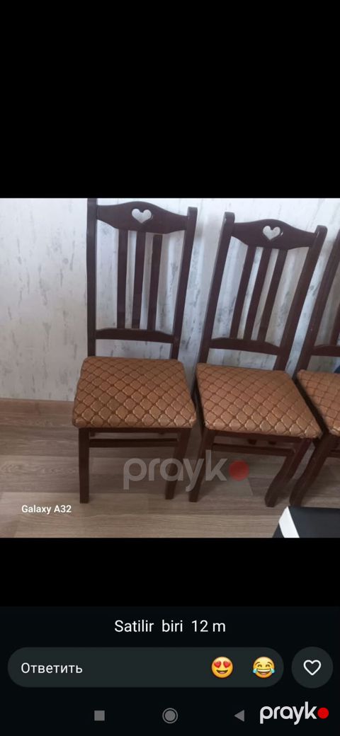 6 ədəd stul satılır biri 12 azn — Digah