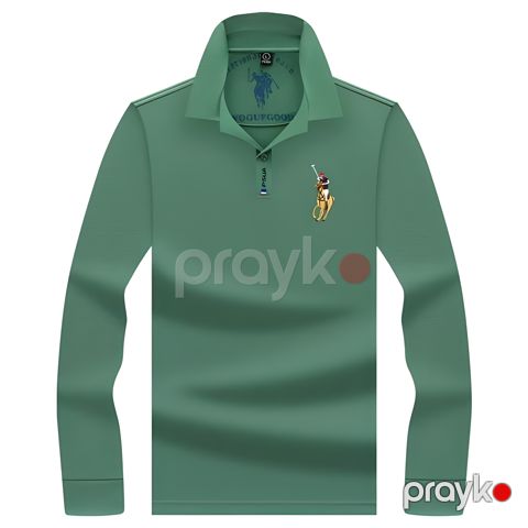 Kişilər üçün polo 58-790, yaşıl, pambıq, ölçü XL — Bakı