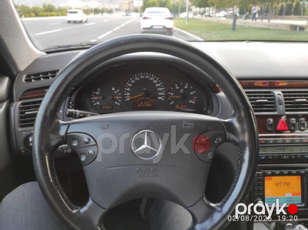 Mercedes E 270, 2.7 L, 2001 il, 424 000 km — Avtomobillər, Bakı (2)