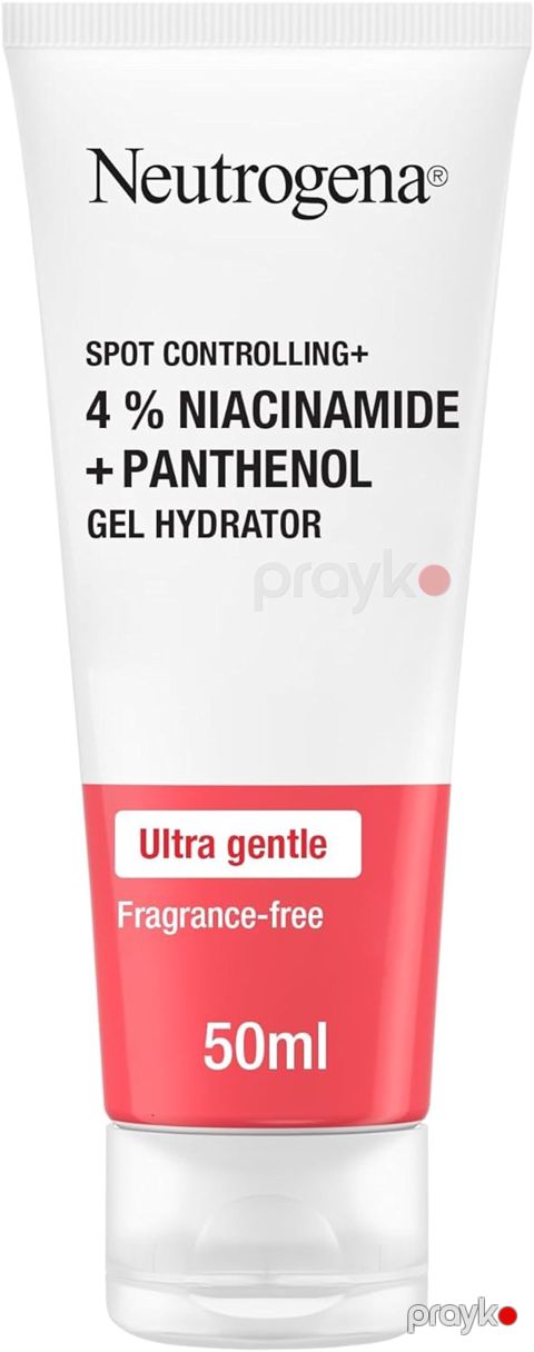 Üz üçün krem Neutrogena Spot Controlling + Gel Hydrator 4% Niacinamide + Panthenol 50 ml — Bakı
