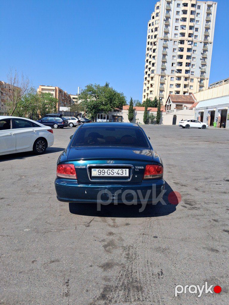 Hyundai Sonata, 2.0 L, 2002 il, 402 000 km — Avtomobillər, Bakı (4)