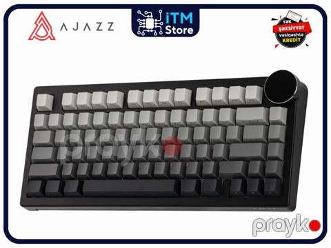 AK820 V2 White peach Switch-Side Character Gradient Black Gray — Bakı