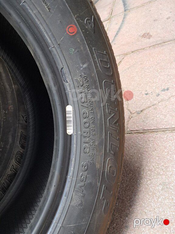 "Dunlop" şinləri 215/60 R16 — Ehtiyat hissələri və aksesuarlar, Bakı (4)