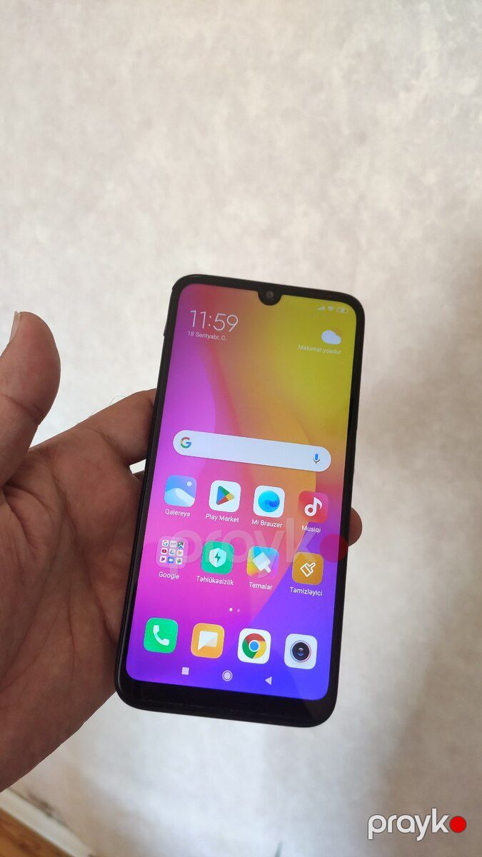 Xiaomi Redmi 7 Eclipse Black 16GB/2GB — Smartfonlar, Bakı (3)