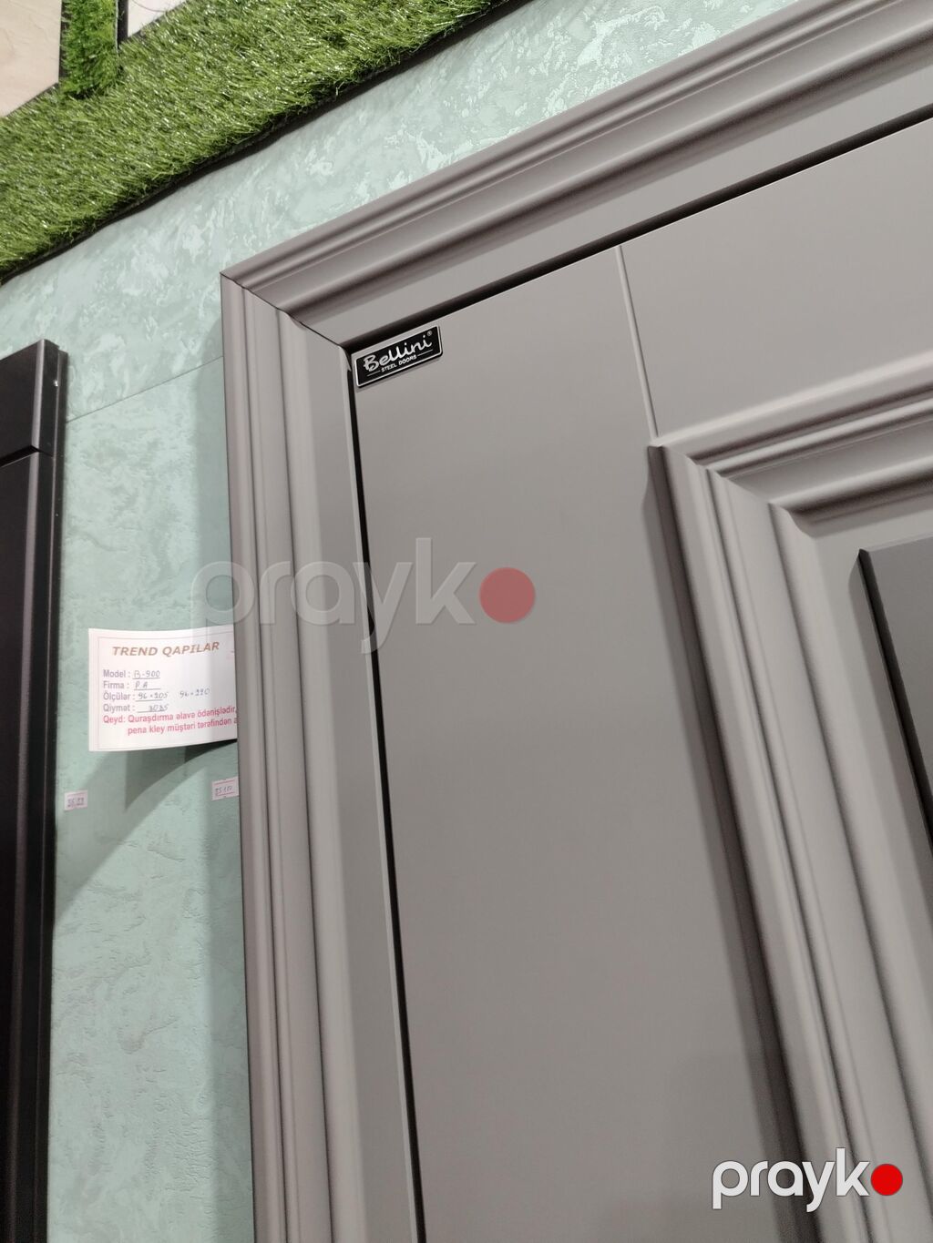Model 401 Baget cixintili daxil cercivesi uzerine Mdf vurulan Premium — Pəncərələr, qapılar, balkonlar, Bakı (3)