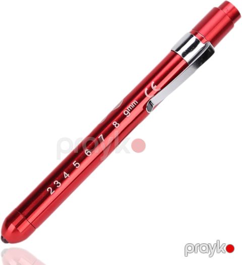 Əl fənəri İL-3990, qırmızı — Bakı