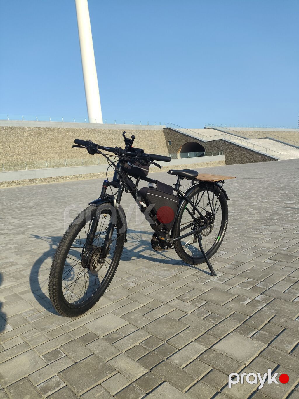 Salam velosiped idal vəziyyətdədir 48 volt 42 amper velo dogterin — Elektrik velosipedləri, Bakı (7)