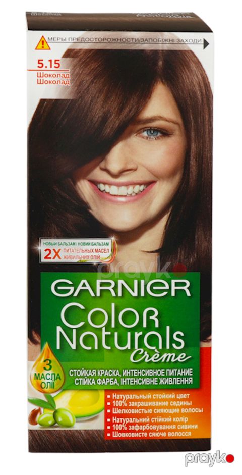 Saç boyası Garnier Color Naturals 5.15 Şokolad 110 ml — Bakı