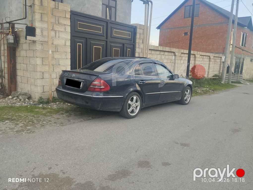 Mercedes E 220, 2.2 L, 2002 il, 323 000 km — Avtomobillər, Bakı (4)