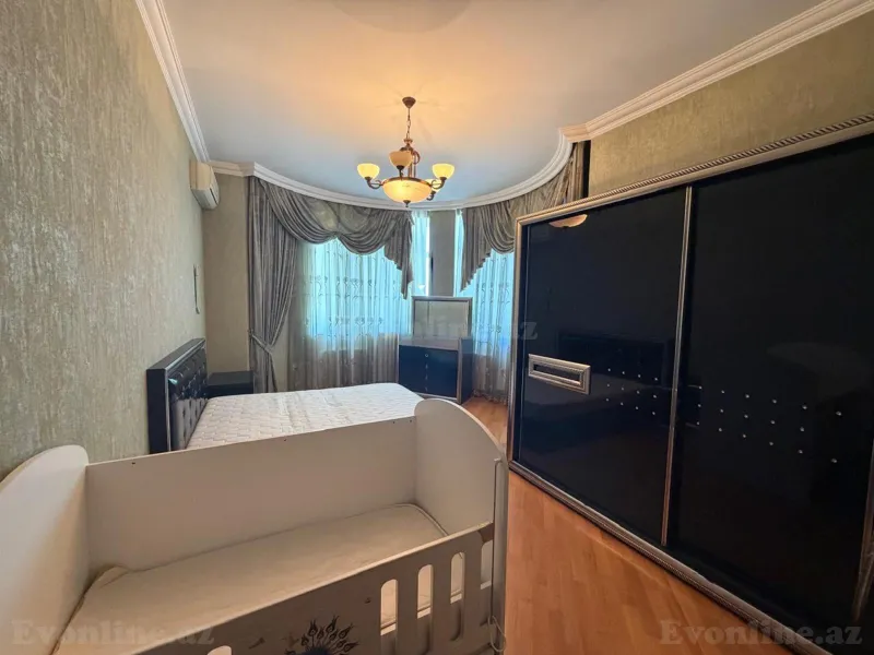 Kirayə verilir 3 otaqlı Mənzil Yeni tikili 155 m² Bakı, Nərimanov r., Gənclik m — Mənzil, Bakı (6)